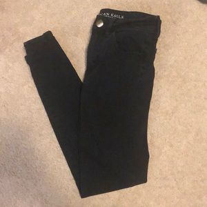 Black jeggings